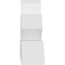 Ekena Millwork Richland Architectural Grade PVC Gable Bracket, 72"W x 12"H x 4"D x 4"F, 4/12 Pitch GBP072X12X0404RIC00 - alternate 4